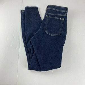 Everlane Womens 27 Regular Way High Skinny Jeans Dark Wash